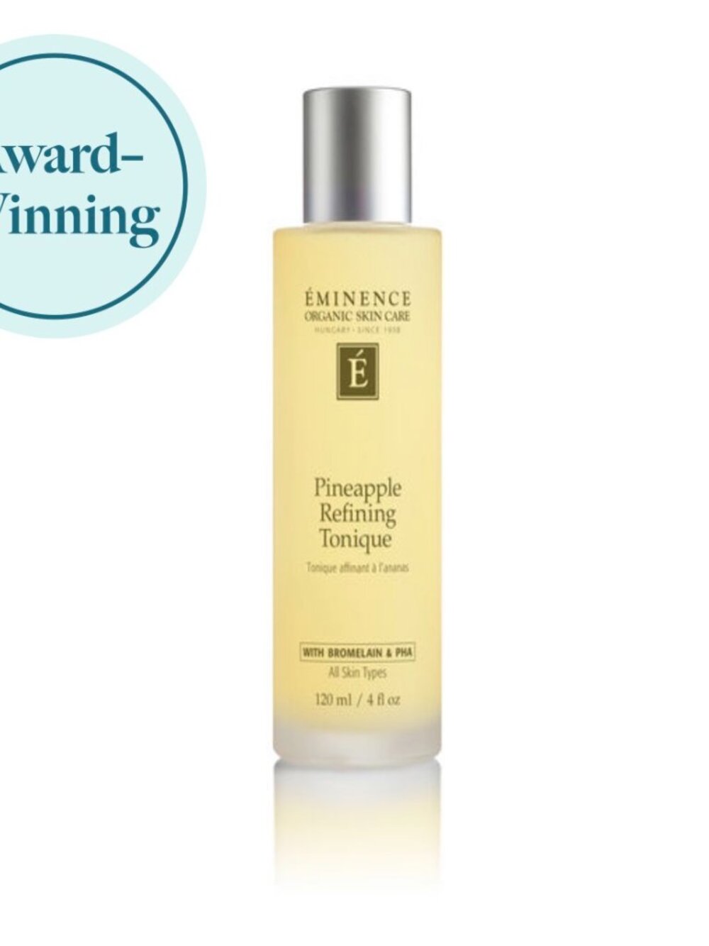 NEW! Eminence Organic Pineapple Refining Tonique, Unisex - 4 oz Toner
